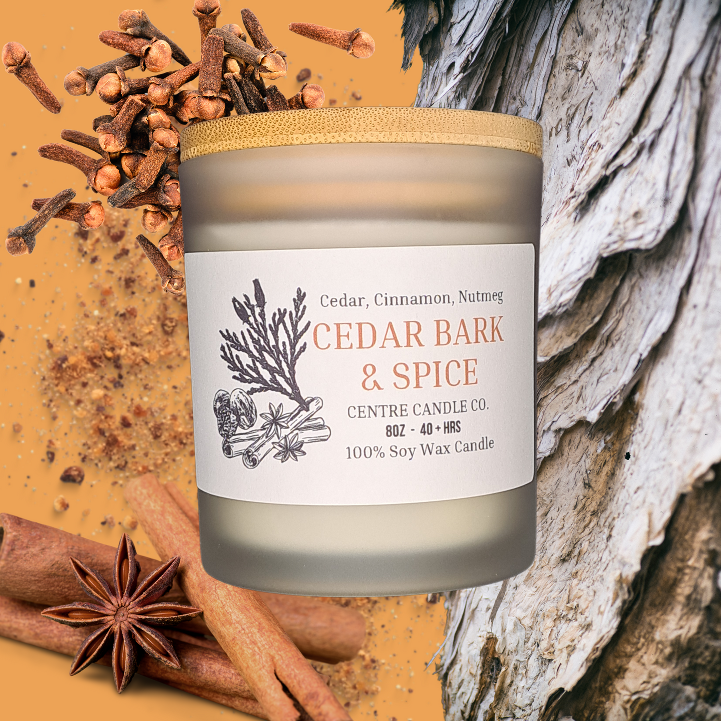 Cedar Bark & Spice - 8oz