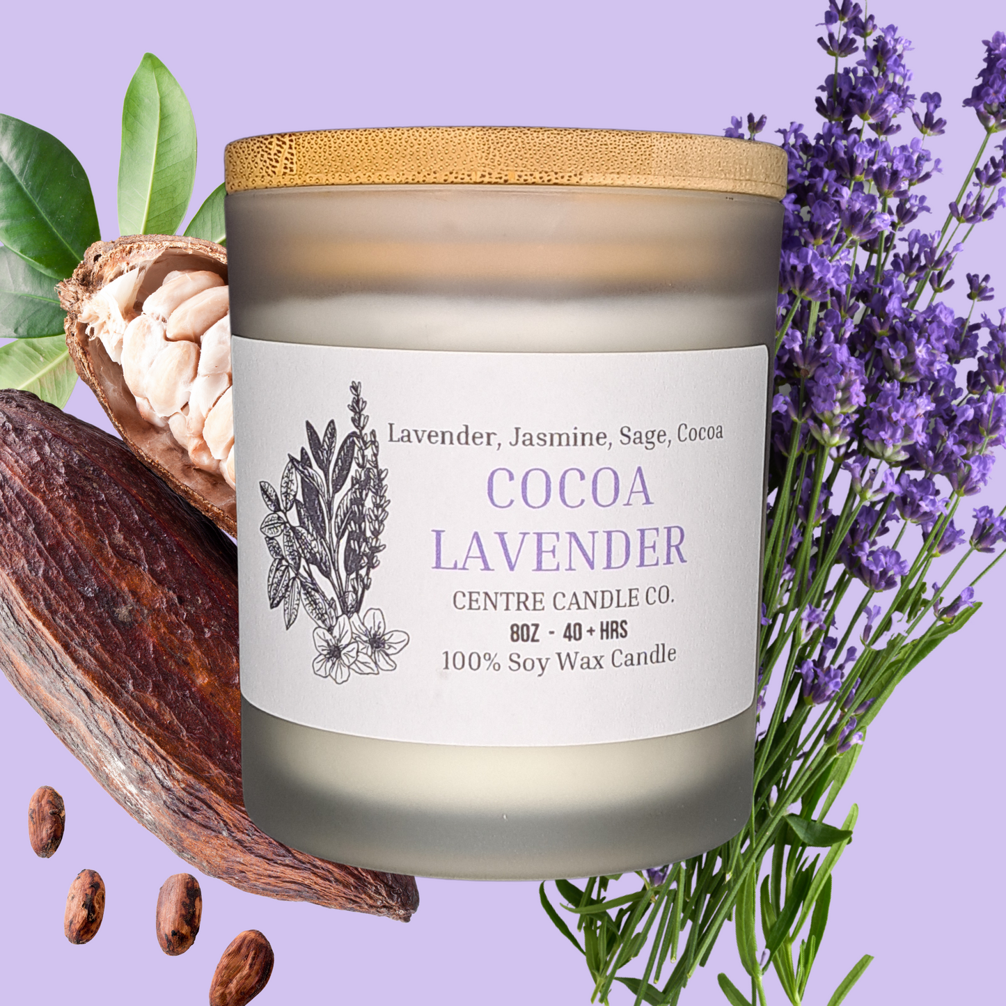 Cocoa Lavender - 8oz