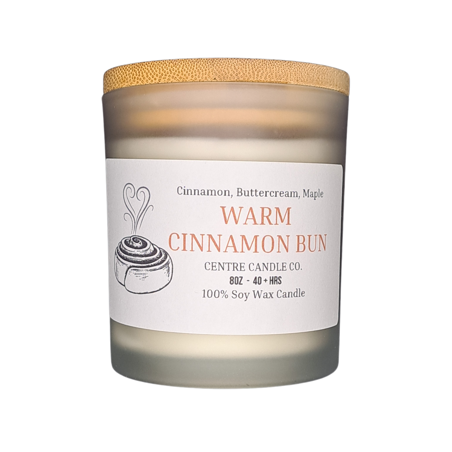 Warm Cinnamon Bun - 8oz